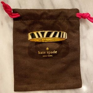 KATE SPADE Enamel “AHEAD OF THE PACK” Bracelet